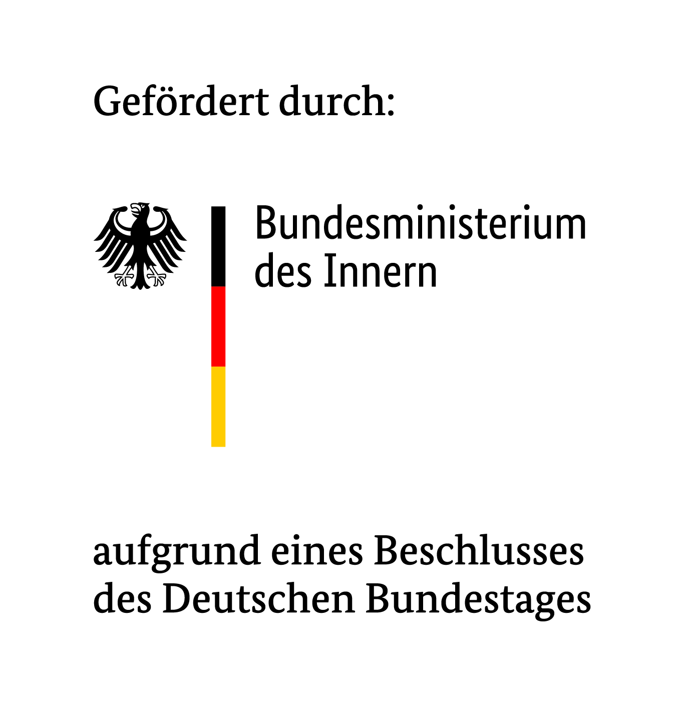 Gefördert durch das Bundesministerium des Innern